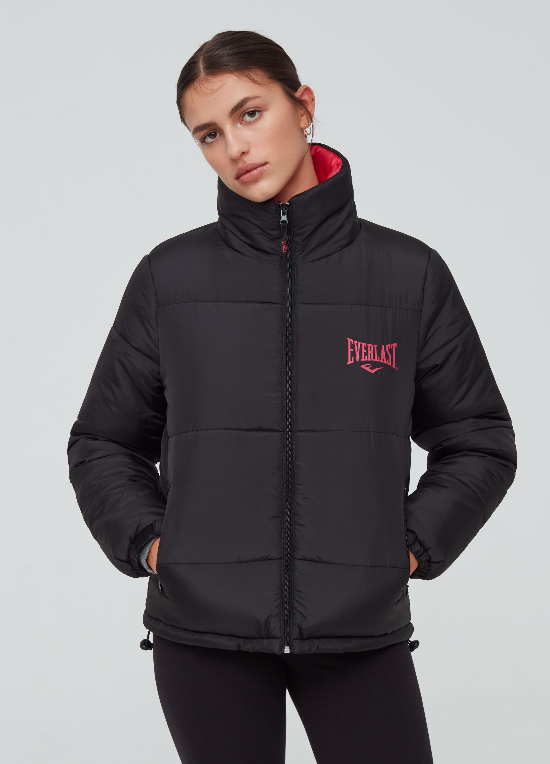 Everlast padded jacket with high neck