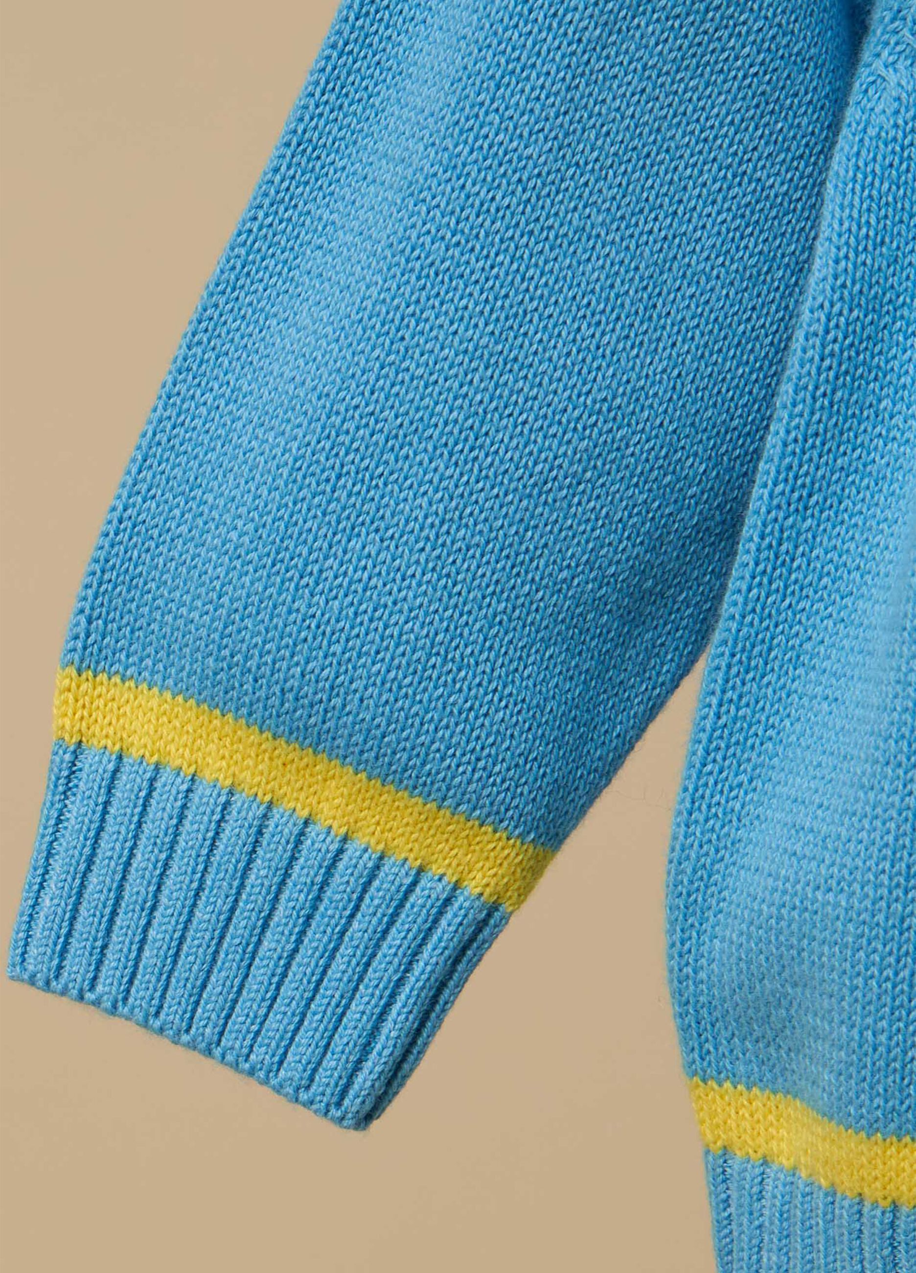 Cardigan tricot IANA in puro cotone neonato