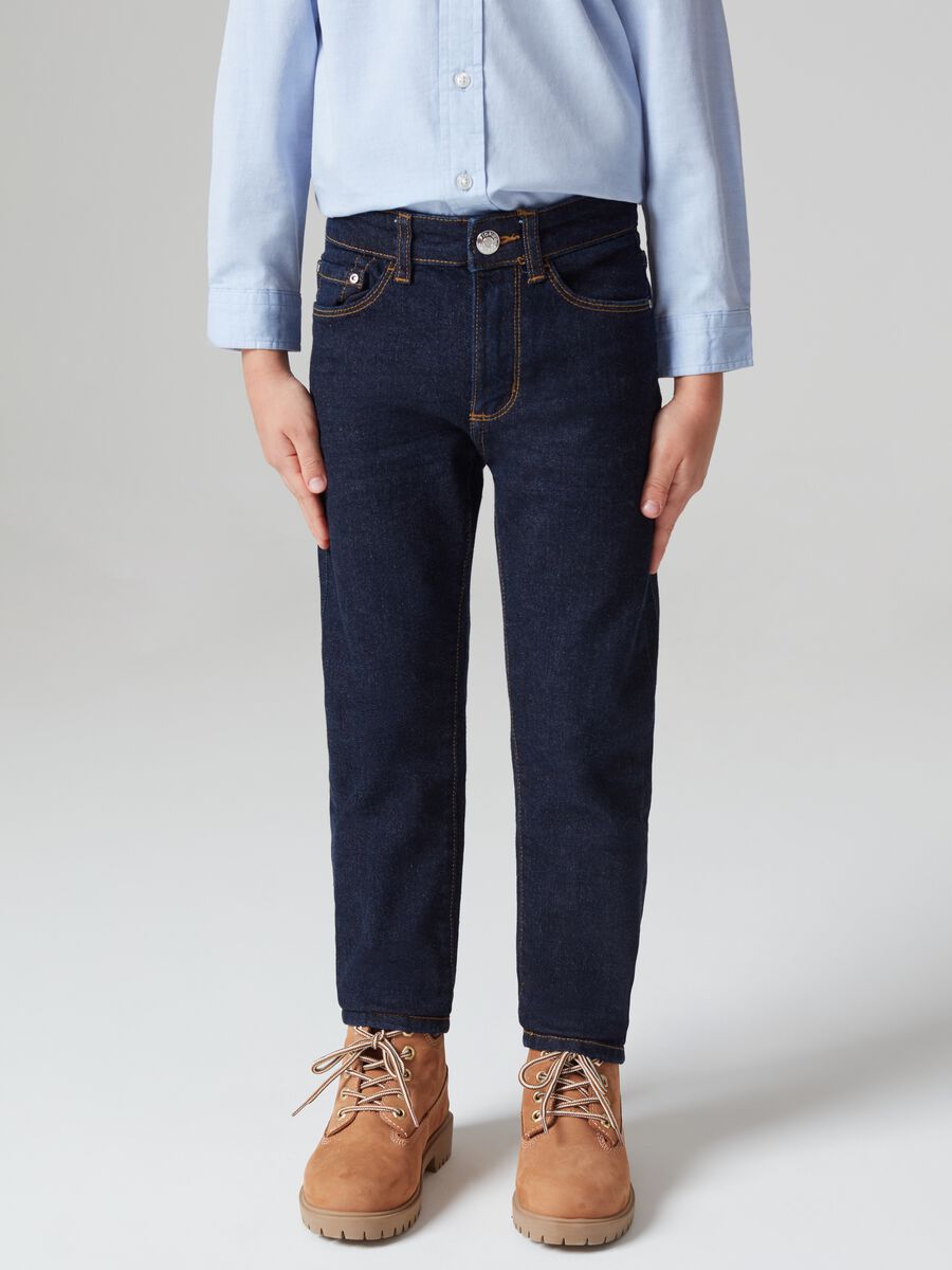 Stretch jeans with five pockets_1
