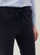 Blaue Hose aus Stretch-Baumwolle mit Kordelzug_3