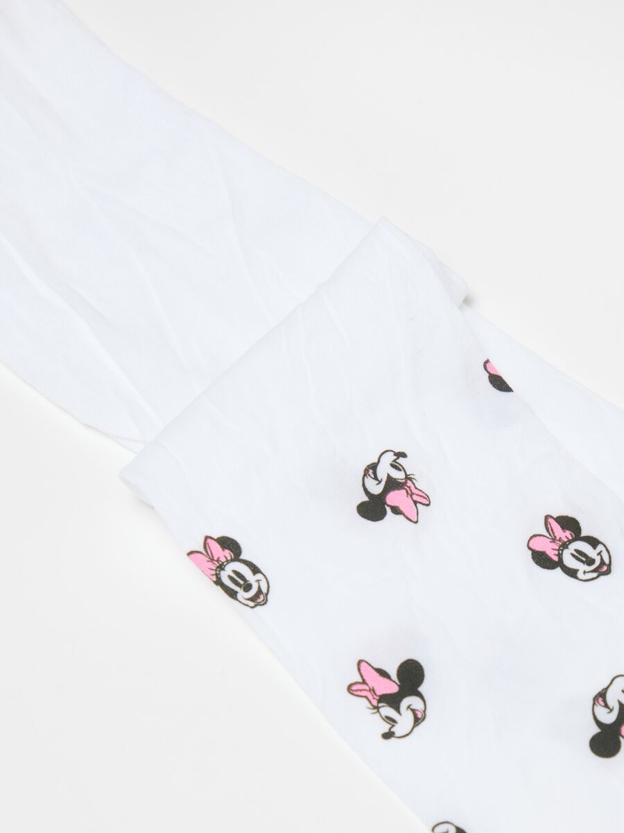 Tights with Minnie Mouse pattern_1