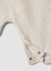 Tutina beige in misto cotone organico con bottoni_3
