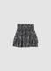 Girls&rsquo; multicolour pure-viscose mini skirt with paisley print_1