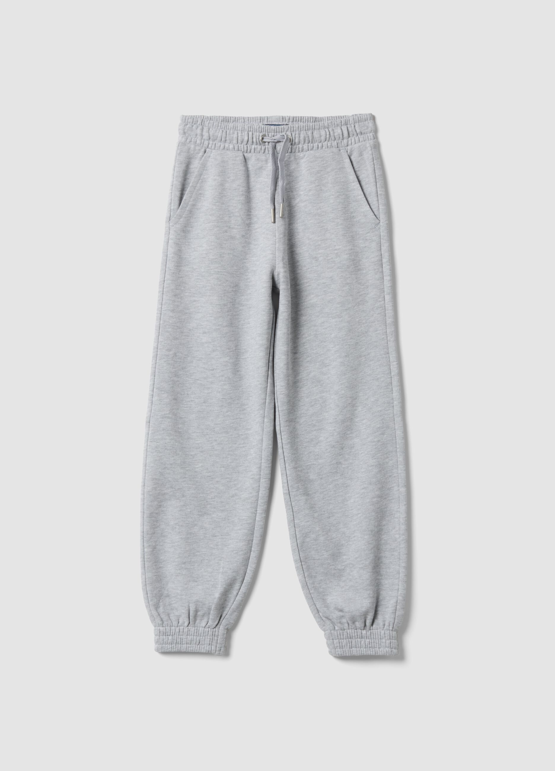 Graue Jogginghose aus Bio-Baumwolle