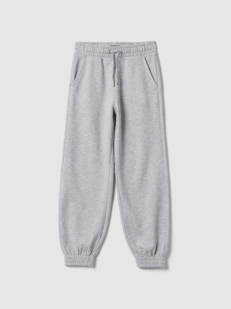 Graue Jogginghose aus Bio-Baumwolle_0