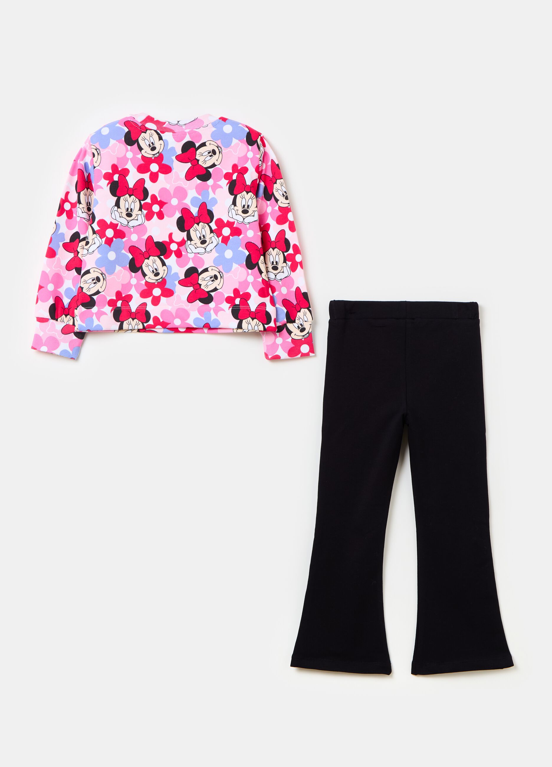 Jogging set with Minnie Mouse print
