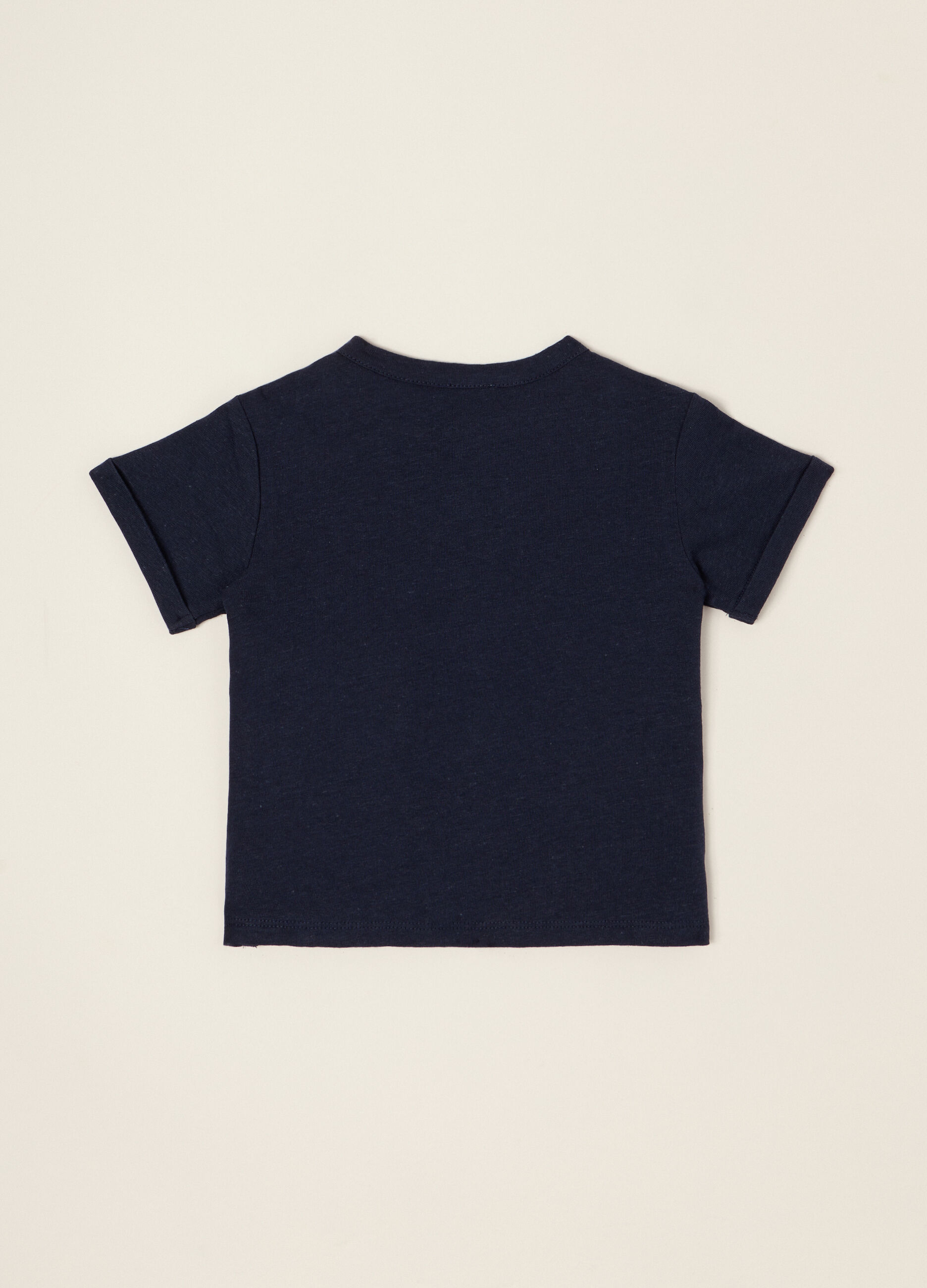 IANA linen-blend jersey T-shirt