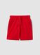 Boys&rsquo; red pure cotton shorts, regular fit_0
