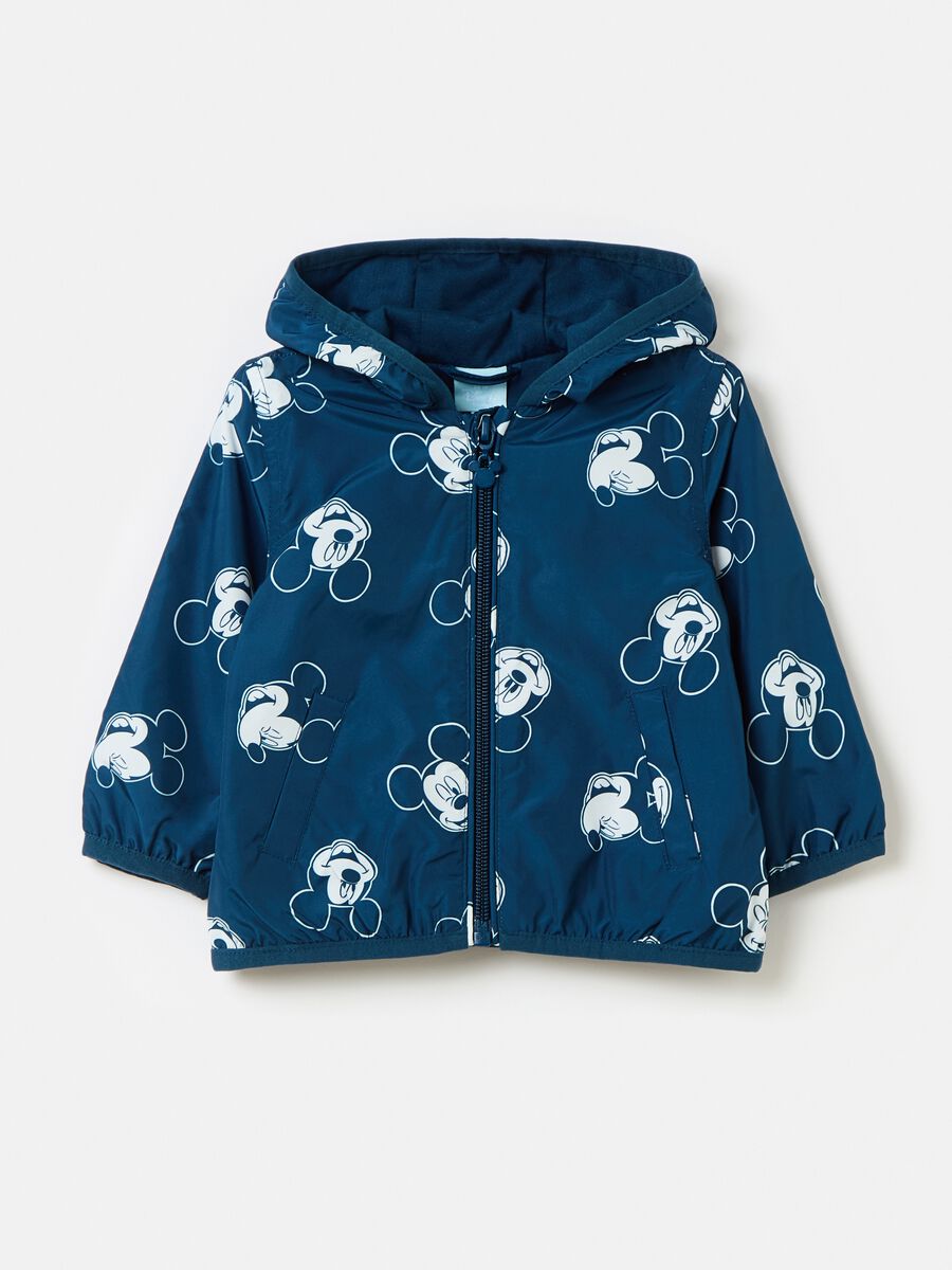 Waterproof jacket with Mickey Mouse print_0