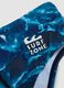 Blue Stretch Fabric Swim Briefs_3