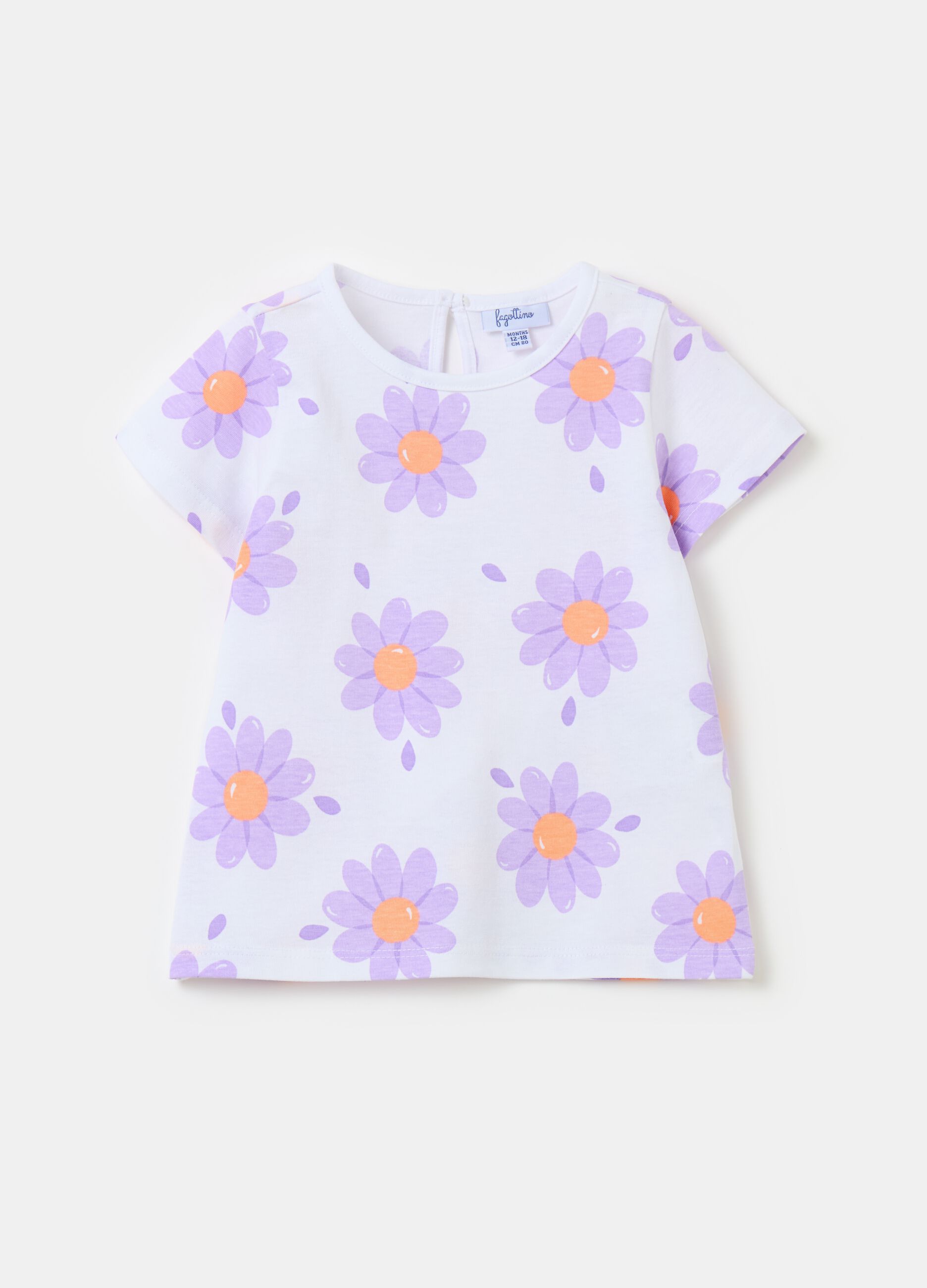 Organic cotton T-shirt with print