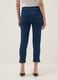 Blue skinny fit stretch denim blend jeans_2