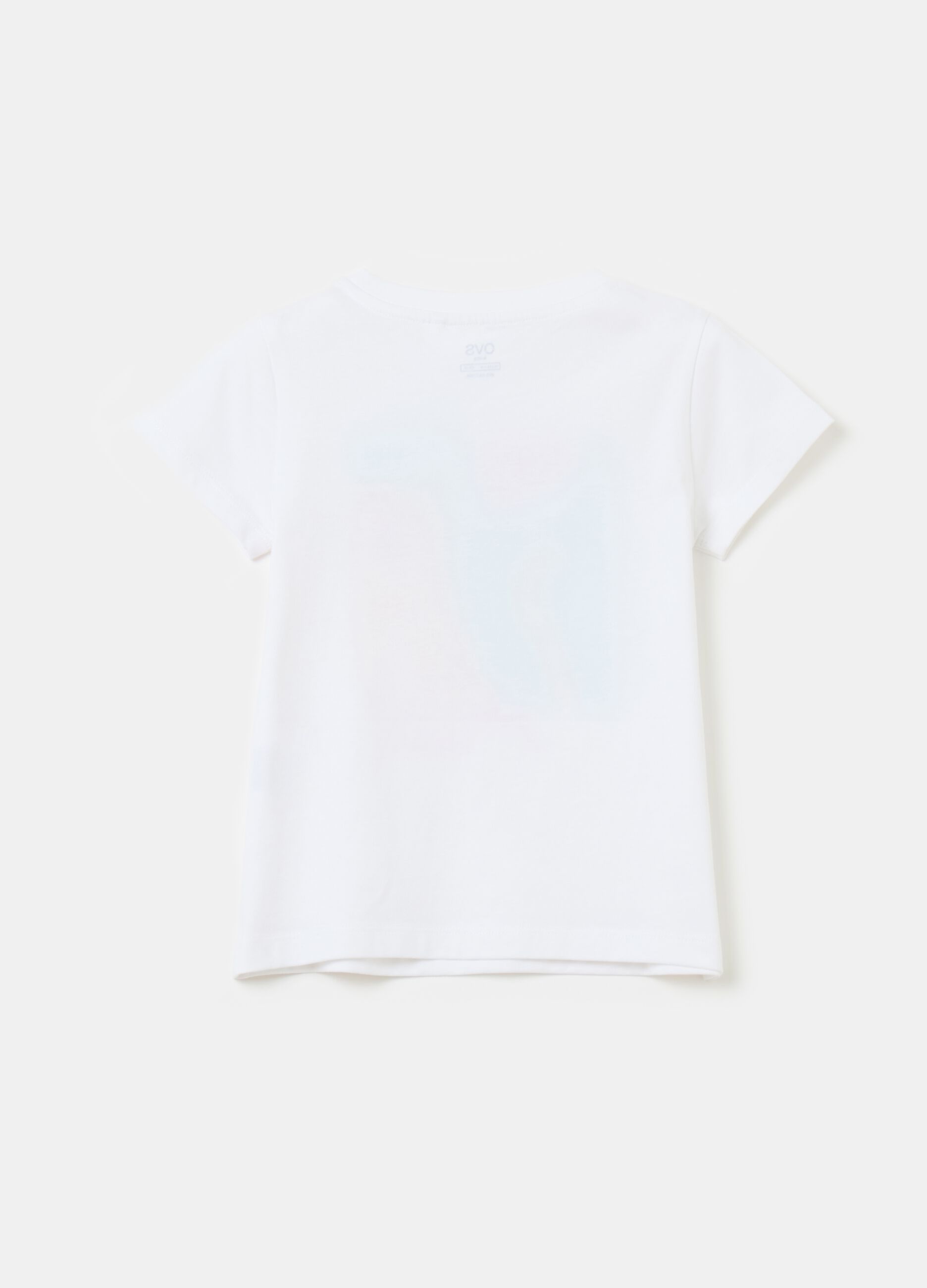 Camiseta de algodón orgánico con estampado