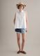 Camisa blanca de algod&oacute;n puro con cuello cl&aacute;sico_1