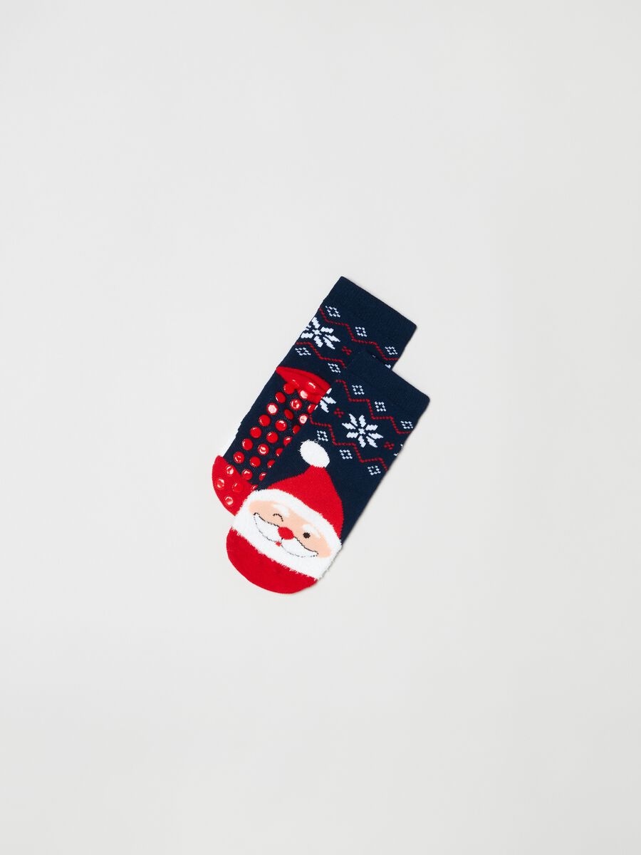 Pack dos calcetines antideslizantes motivo navideño_1