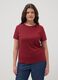 Red pure cotton short sleeve T-shirt regular fit_2