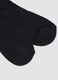 3er-Pack schwarze Sportsocken bis zum Kn&ouml;chel aus Bio-Baumwolle_1