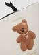 White teddy print pouch_2