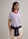 Gr&uuml;n-wei&szlig;e T-Shirt aus reiner Baumwolle, Regular Fit_0