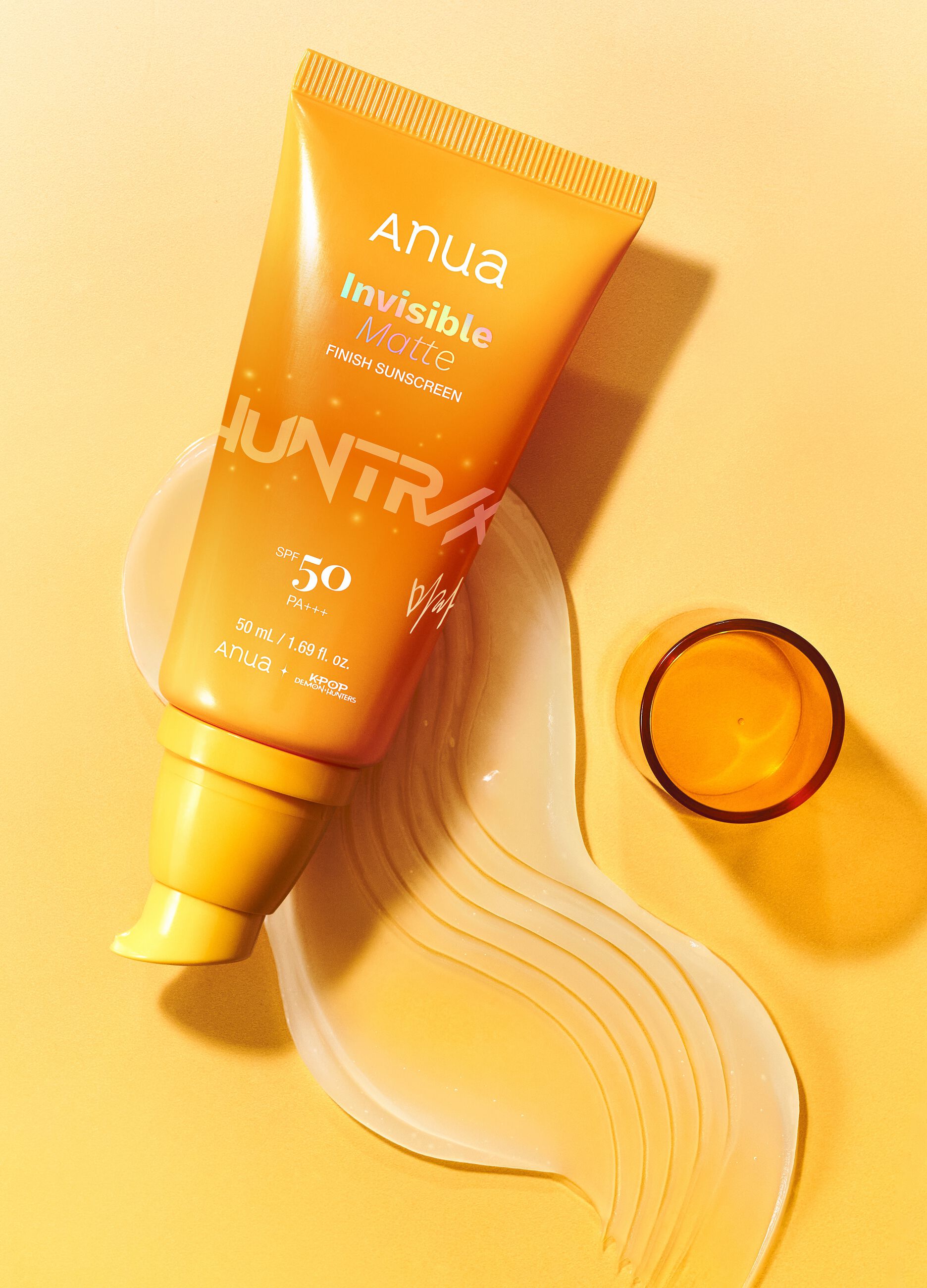 Invisible Matte Finish Sunscreen 50ml | Anua K-Pop Demon Hunters
