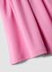 Girls' sleeveless pink pure cotton dress regular fit_3