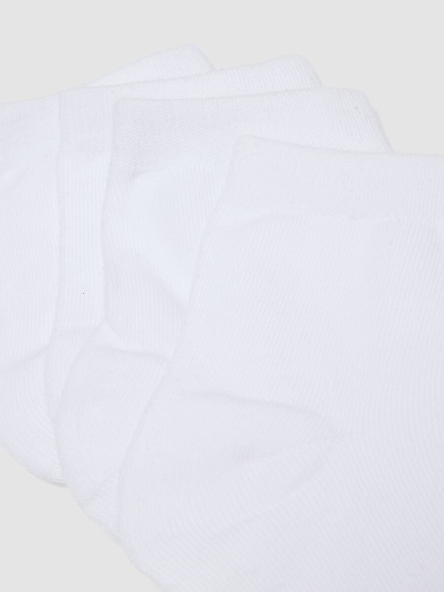 3er-Pack wei&szlig;e Sportsocken in Kn&ouml;chelh&ouml;he aus Bio-Baumwolle_2