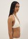 White stretch triangle bikini top_3
