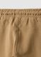 Boys' Regular Fit Beige Pure Cotton Shorts_3