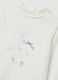 Baby girl cotton jersey top white regular fit_2
