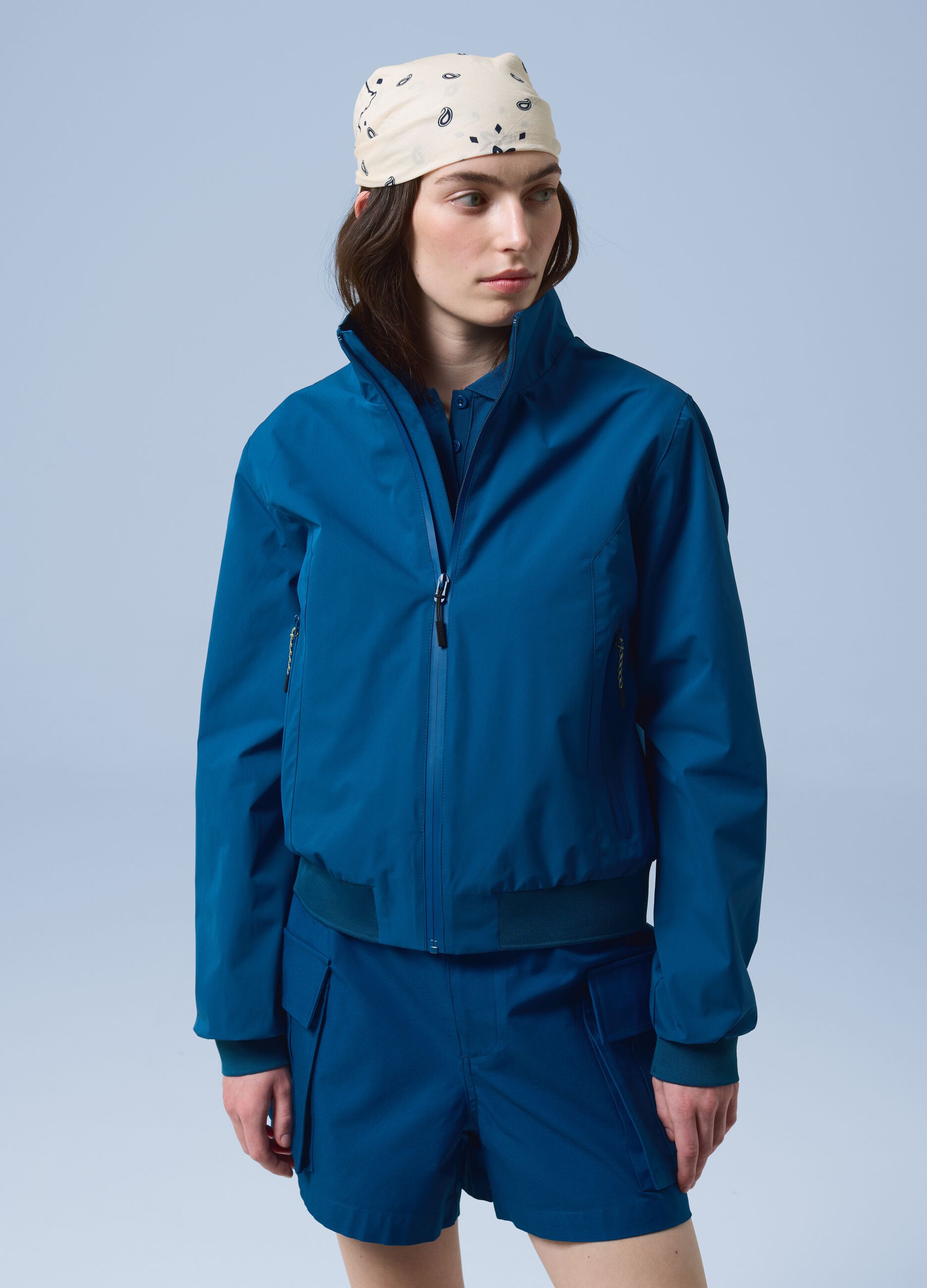 ALTAVIA SAILING blue windproof sports jacket with zip
