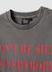 Grey pure cotton T-shirt with &ldquo;The Devil Wears Prada&rdquo; print, oversized fit_5