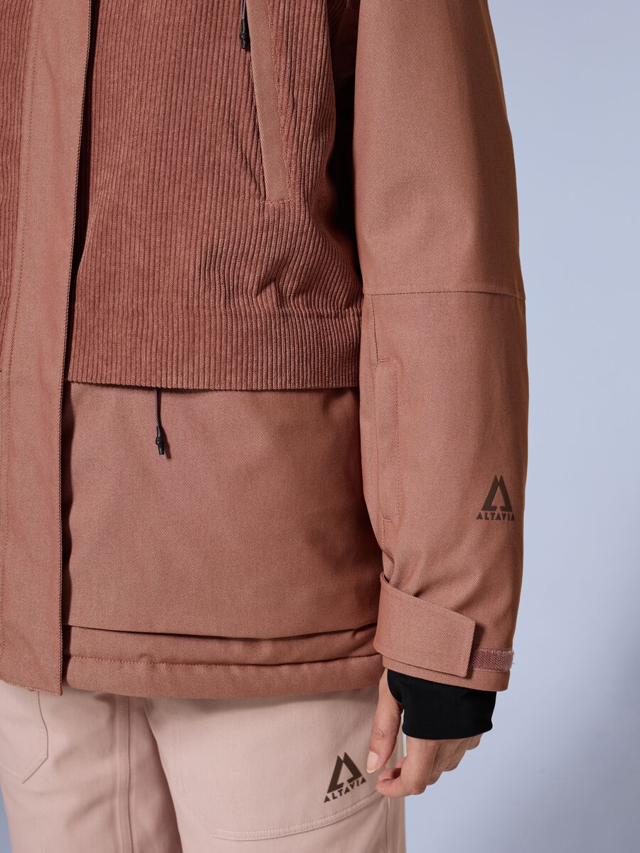 Μπουφάν σκι με βελούδινες ενθέσεις ALTAVIA ΜΕ DEBORAH COMPAGNONI_3