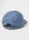 Blue cotton baseball cap_1