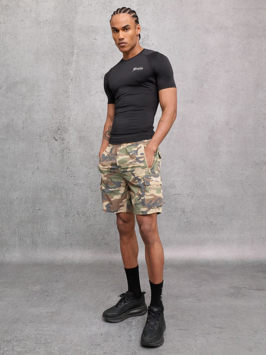 Kombat Active Cargo Shorts Camo_5