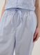 Hellblaue Pyjamahose aus Bio-Baumwolle mit Lochstickerei-Saum_3