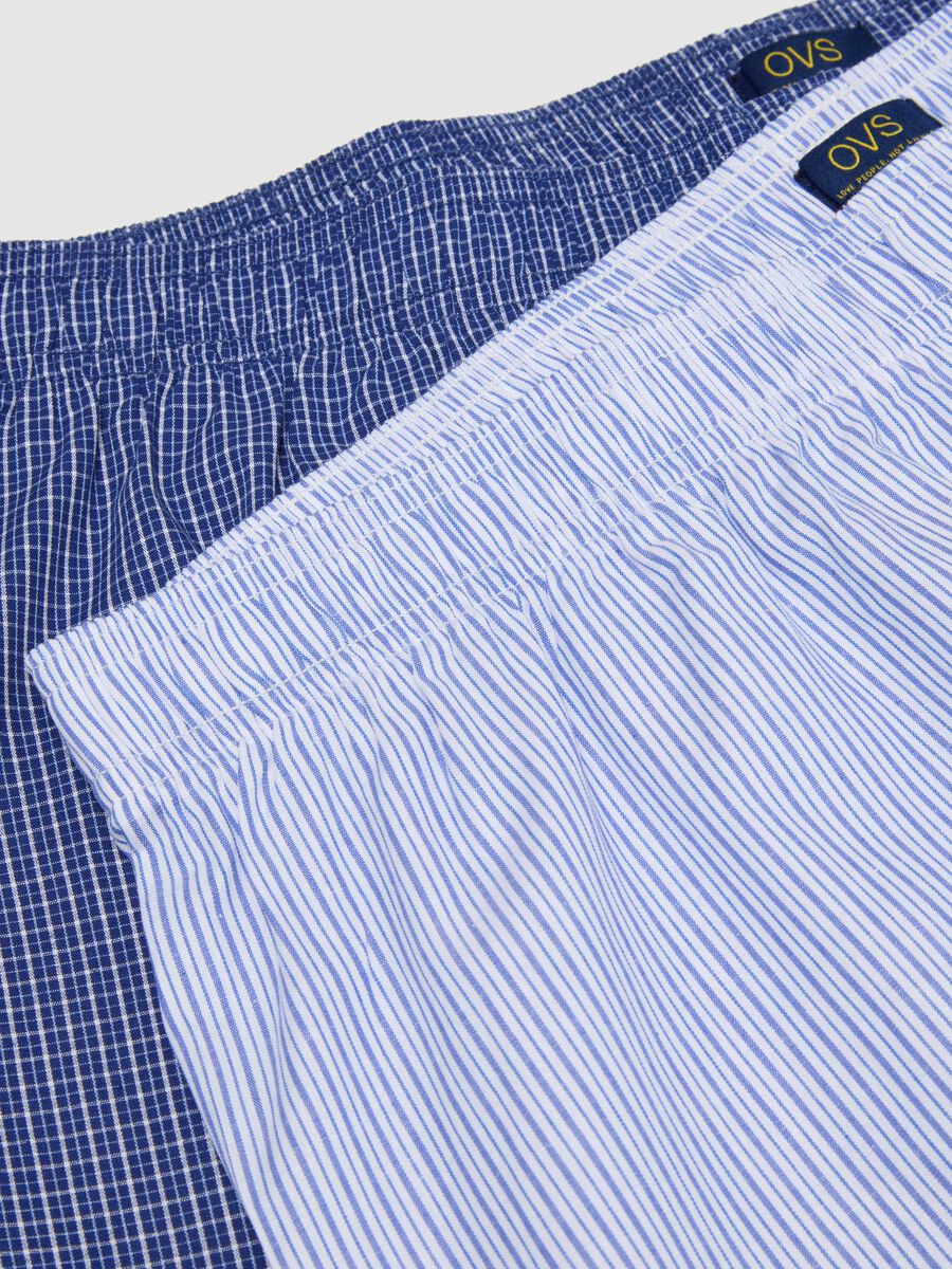 Set of bi-pack multicolour cotton boxer shorts with regular fit_5