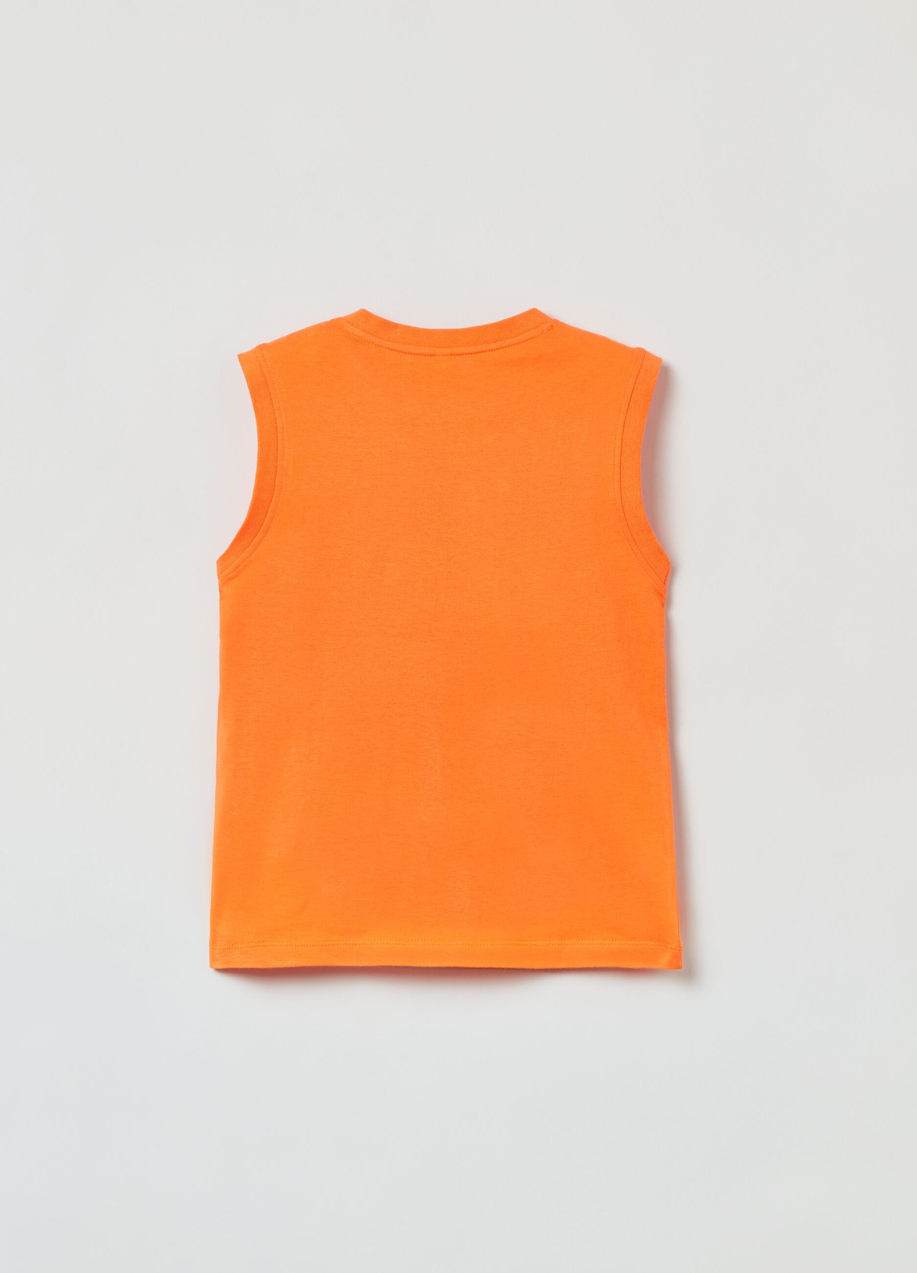 Tank top in cotone stampa Dragon Ball Z