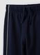 Blue organic cotton comfort-fit joggers for boys_2