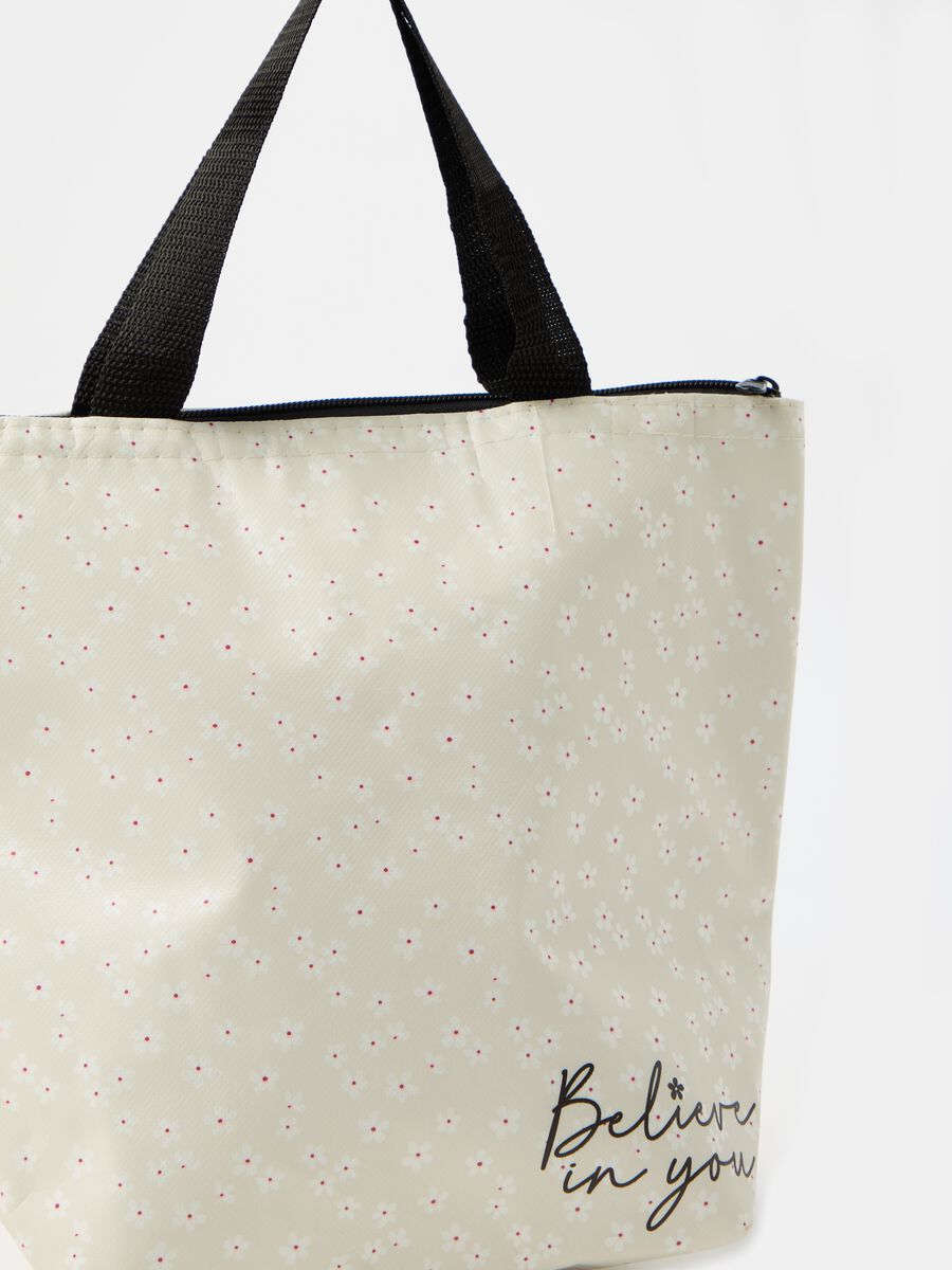 Lunch tote bag with print_1