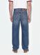 Blaue Denim-Jeans aus reiner Baumwolle im Loose Fit_3