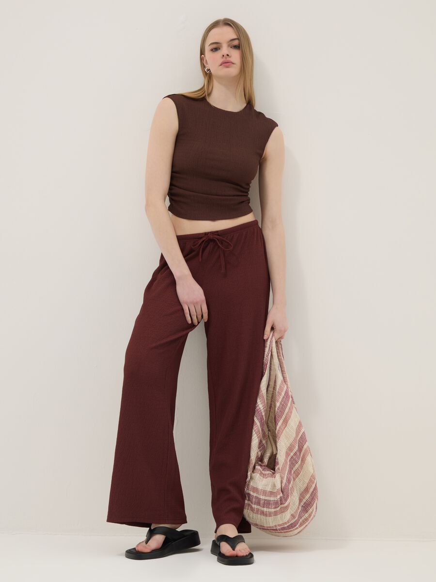 &Kappa;&alpha;&phi;έ jogger &pi;&alpha;&nu;&tau;&epsilon;&lambda;ό&nu;&iota; wide leg_0