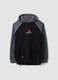 Black cotton-blend hoodie with PlayStation print_4