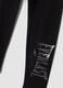 Black stretch cotton leggings_2