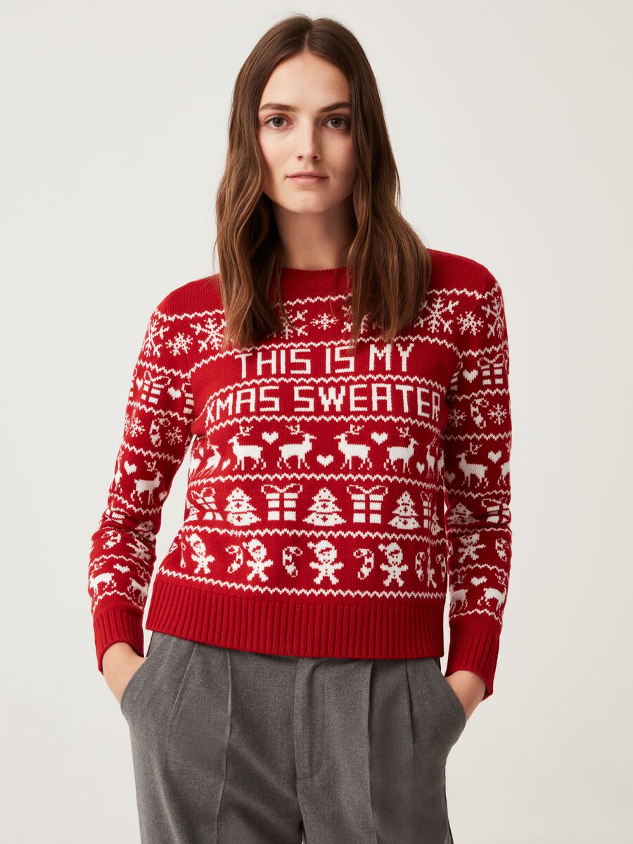 Christmas Jumper with Christmas design_0