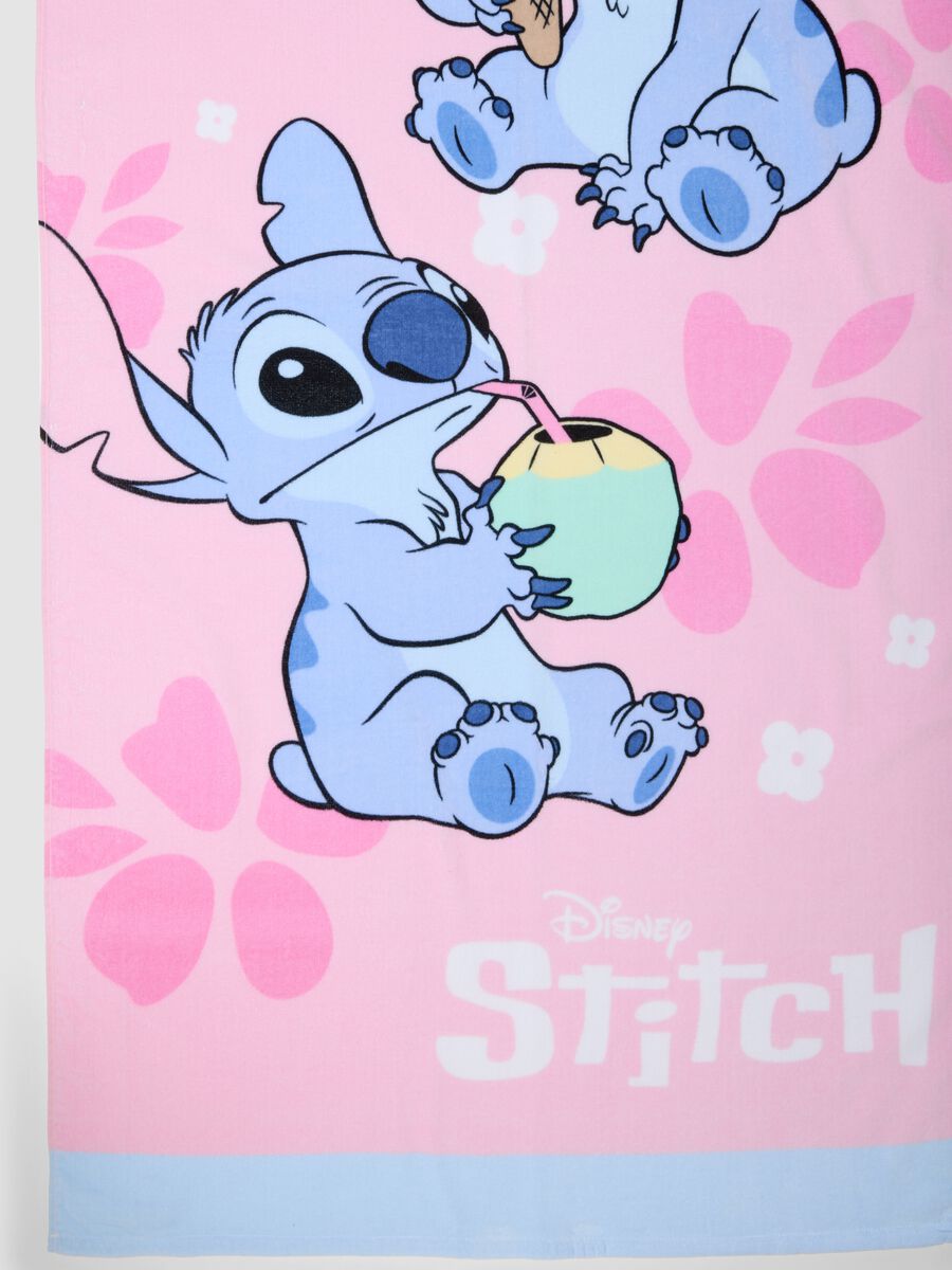 Pink pure cotton beach towel_1