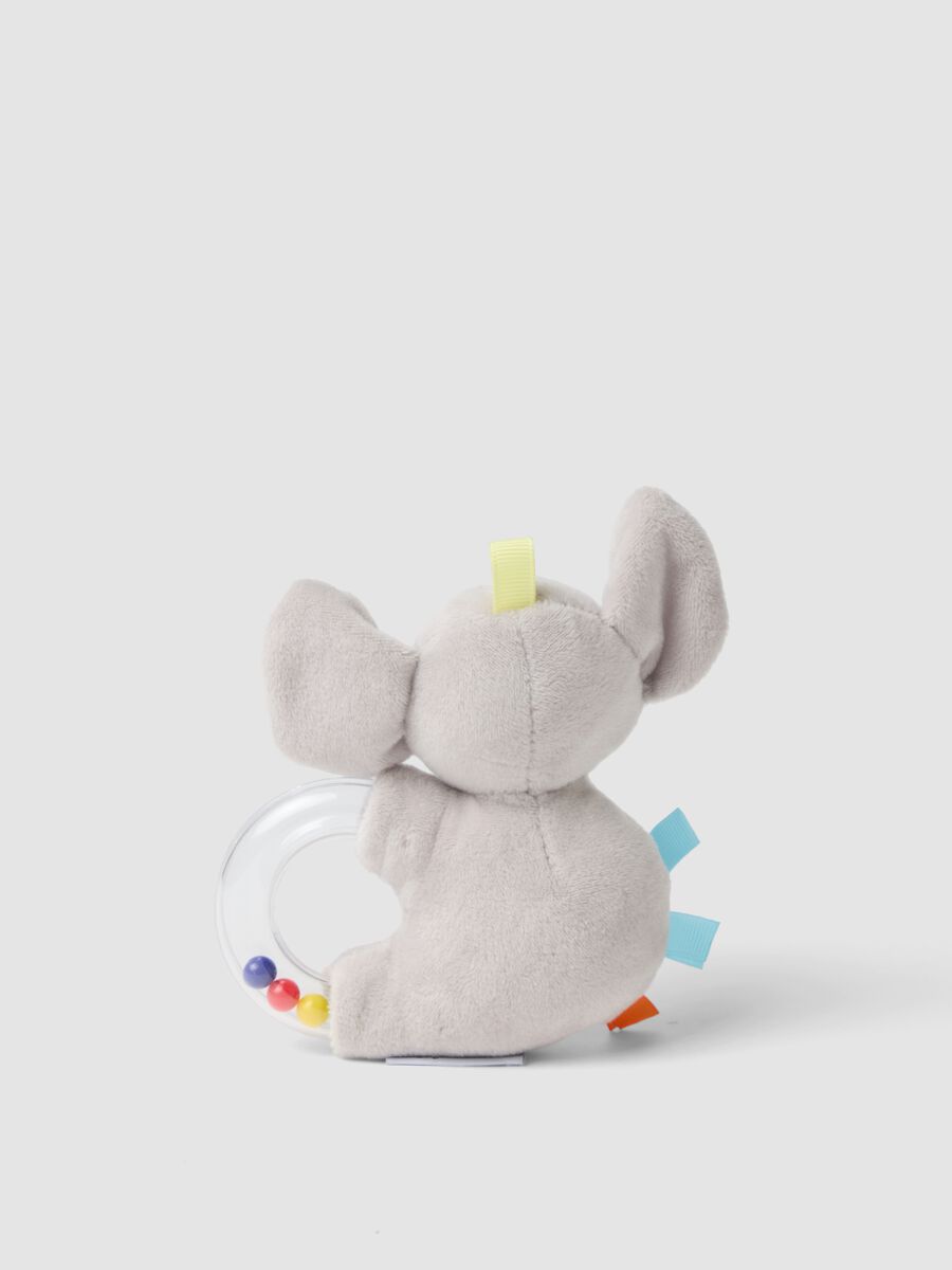 Elephant rattle with clear ring_2