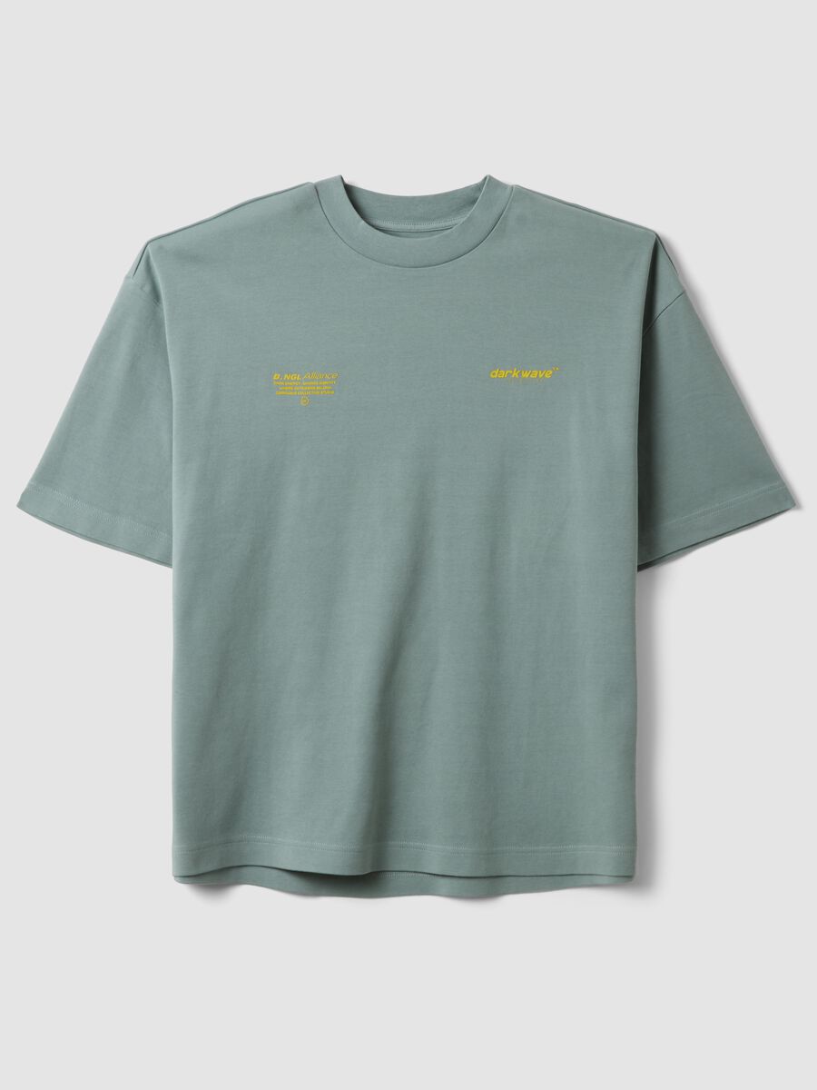 &Kappa;&alpha;&phi;έ &kappa;&omicron;&nu;&tau;ό T-shirt &alpha;&pi;ό 100% &beta;&alpha;&mu;&beta;ά&kappa;&iota; &mu;&epsilon; &sigma;&tau;ά&mu;&pi;&alpha;, boxy &gamma;&rho;&alpha;&mu;&mu;ή_0