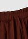 Brown pure cotton regular-fit shorts_1
