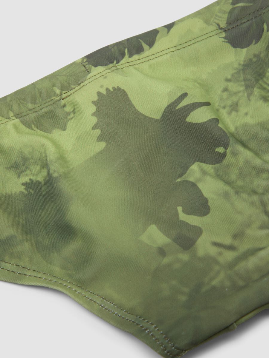 Green stretch swim briefs_3
