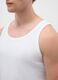 Men's Triple Pack White Cotton Vests Regular Fit_2